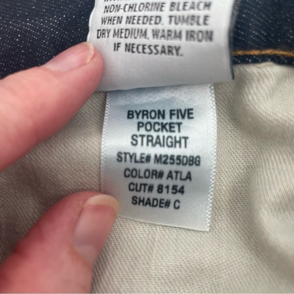 Hudson Jeans Byron Straight Jeans Five Pocket | 4 Button Fly Size: 32 - Picture 13 of 16